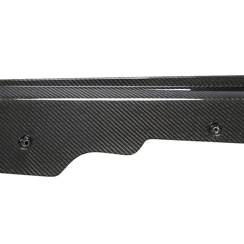 2020-2025 Chevy Corvette C8 IKON Style Carbon Fiber CF Side Skirts 2PC