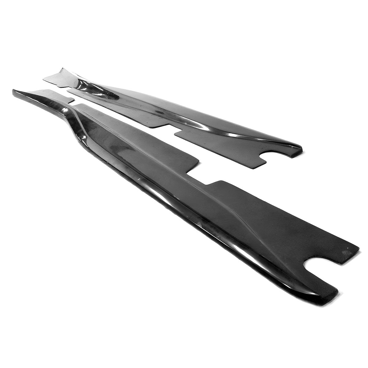 2014-2019 Chevrolet Corvette C7 Side Skirts Z07 Style Unpainted Black