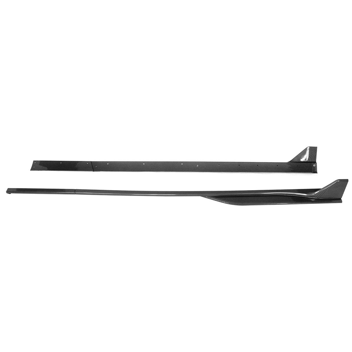 2005-2014 Ford Mustang GT500 Style Side Skirts ABS 2PC