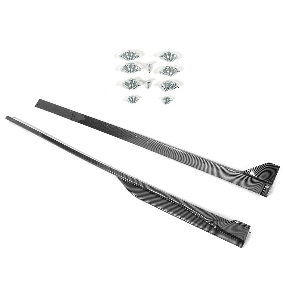 2005-2014 Ford Mustang GT500 Style Side Skirts ABS 2PC