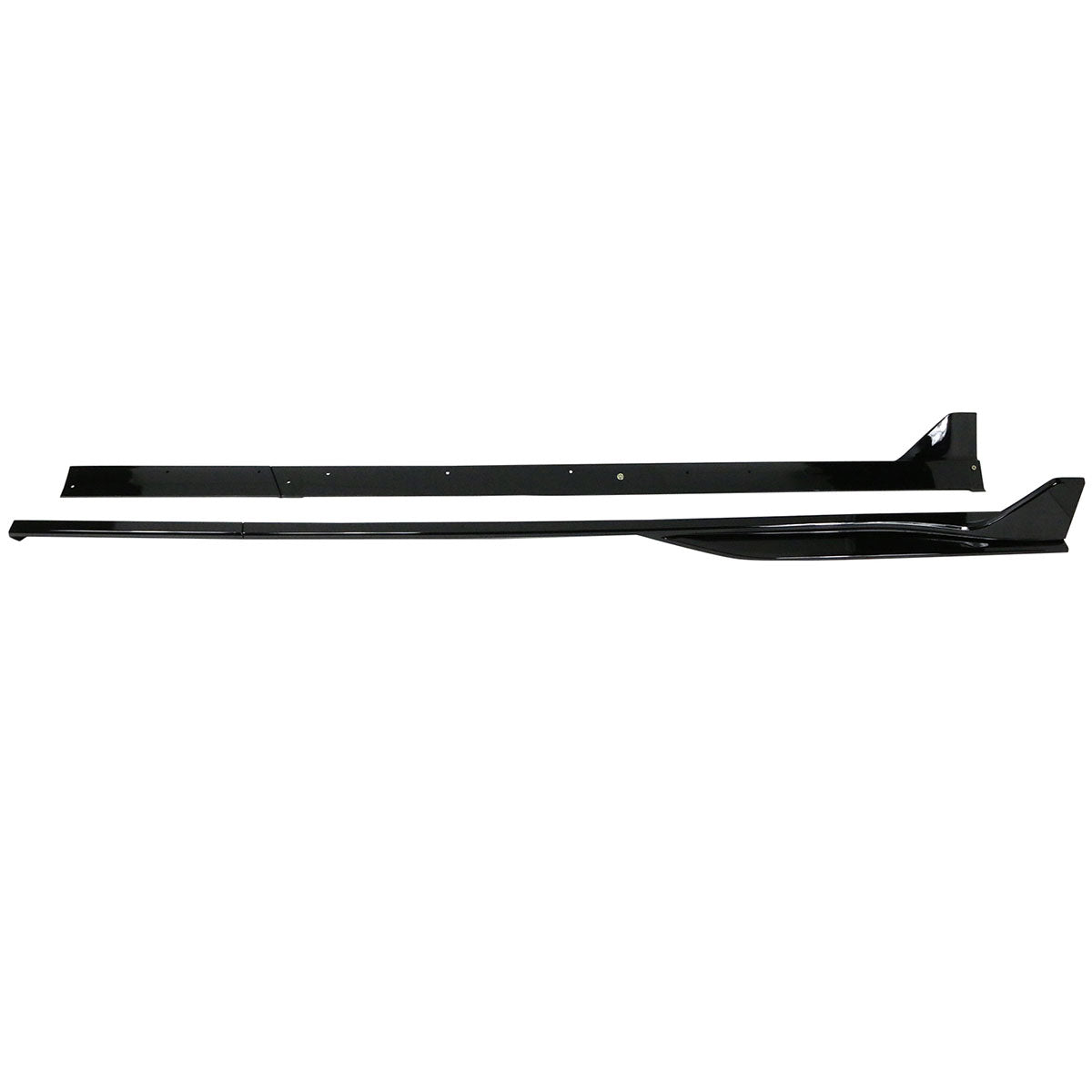 2005-2014 Ford Mustang GT500 Style Side Skirts ABS 2PC