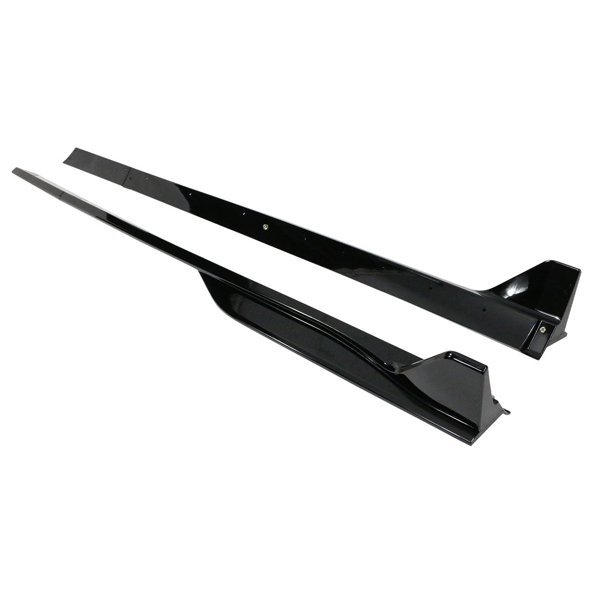 2005-2014 Ford Mustang GT500 Style Side Skirts ABS 2PC