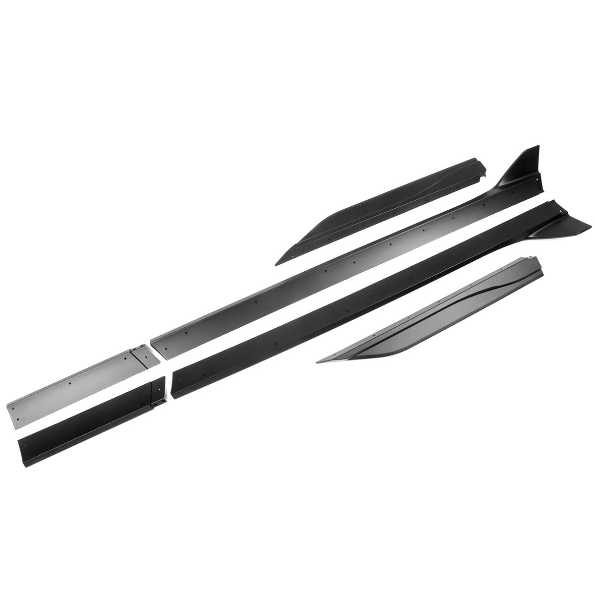 2005-2014 Ford Mustang GT500 Style Side Skirts ABS 2PC