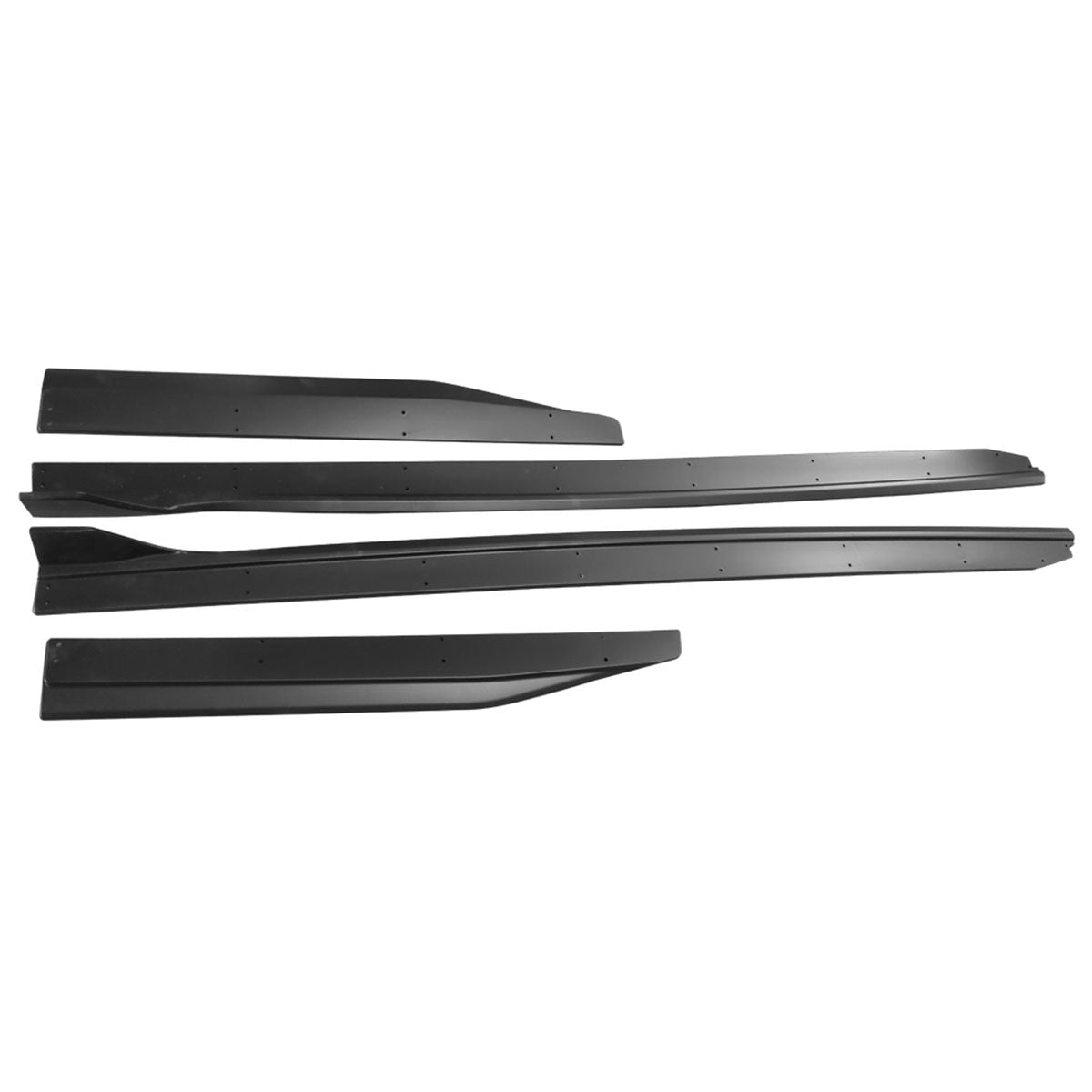 2015-2023 Ford Mustang GT500 Style Matte Side Skirts Rocker Panel 4PC