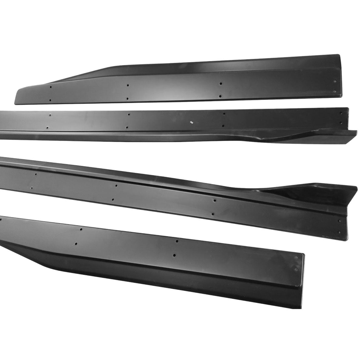 2015-2023 Ford Mustang GT500 Style Matte Side Skirts Rocker Panel 4PC
