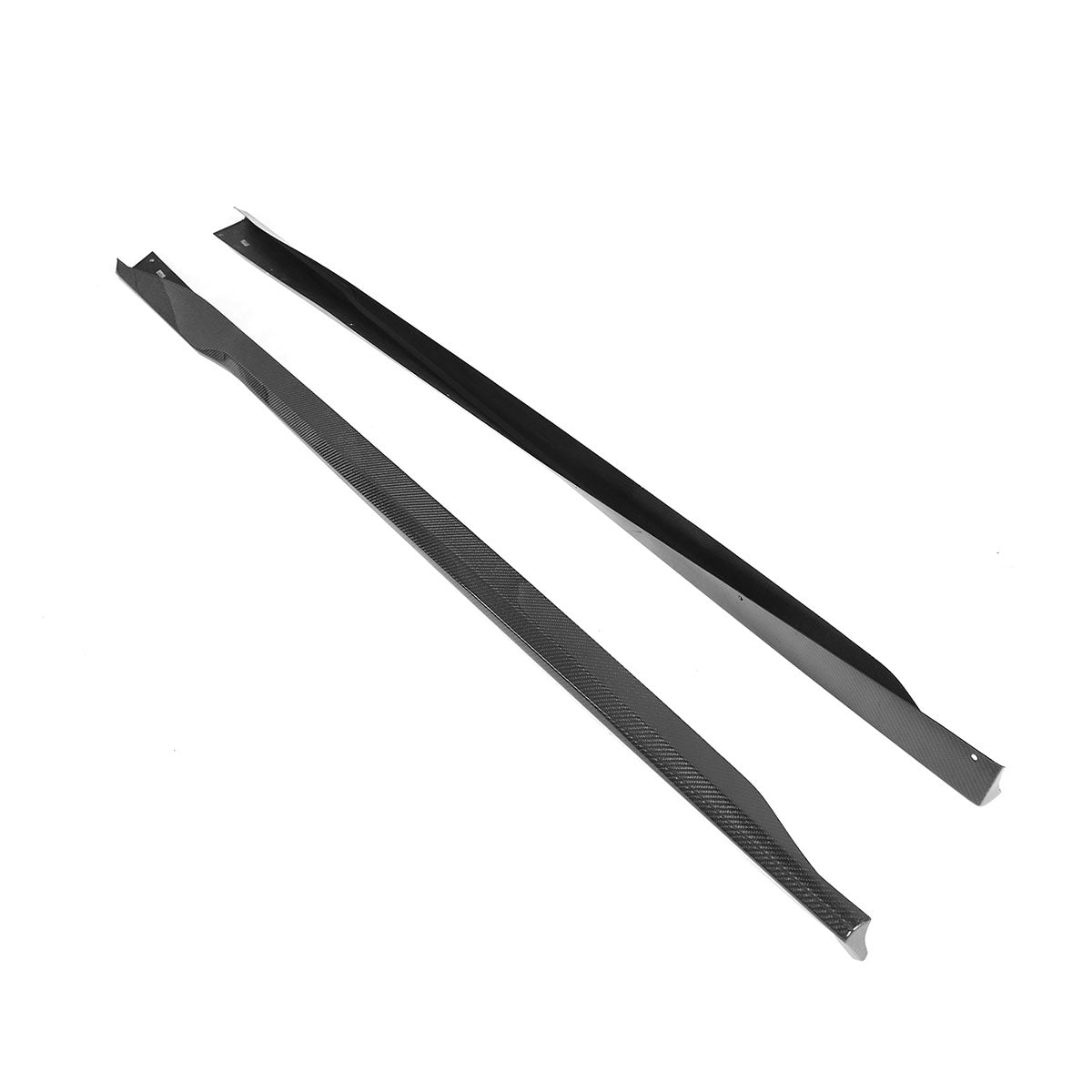 2024-2025 Ford Mustang OE Style 2PCS Side Skirts Panel Carbon Fiber CF