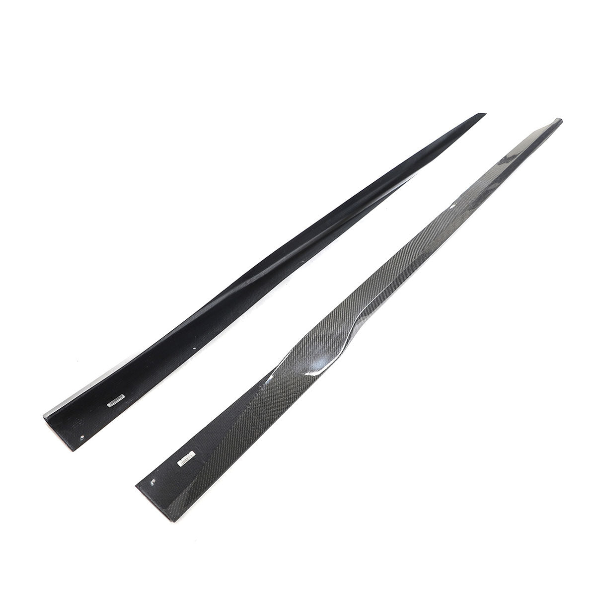 2024-2025 Ford Mustang OE Style 2PCS Side Skirts Panel Carbon Fiber CF