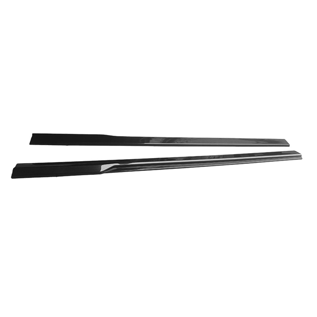 2024-2025 Ford Mustang IKON Style Side Skirts Add on ABS