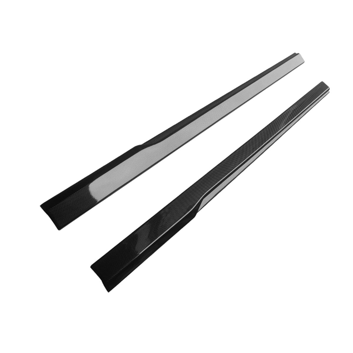 2024-2025 Ford Mustang IKON Style Side Skirts Add on ABS