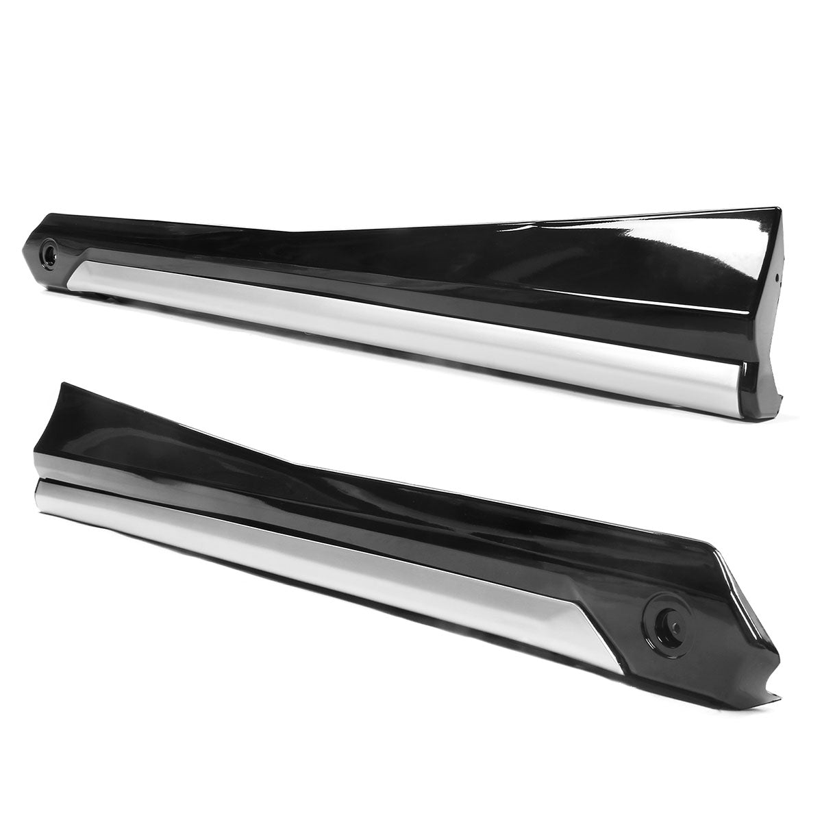2018-2022 Honda Accord Sedan Gloss Black Side Skirts Rocker Pannel PP