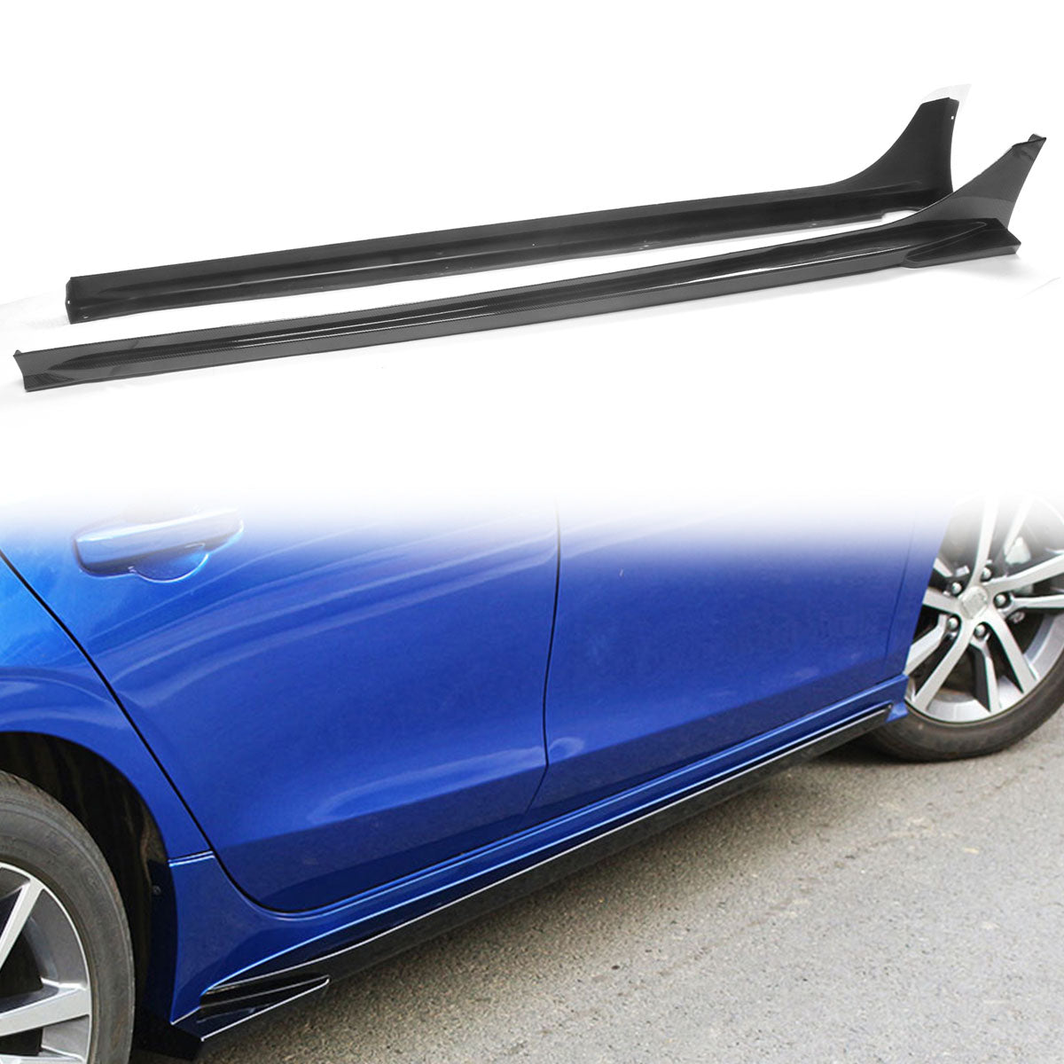 2022-2023 Honda Civic Sedan Mugen Style Side Skirts Panel