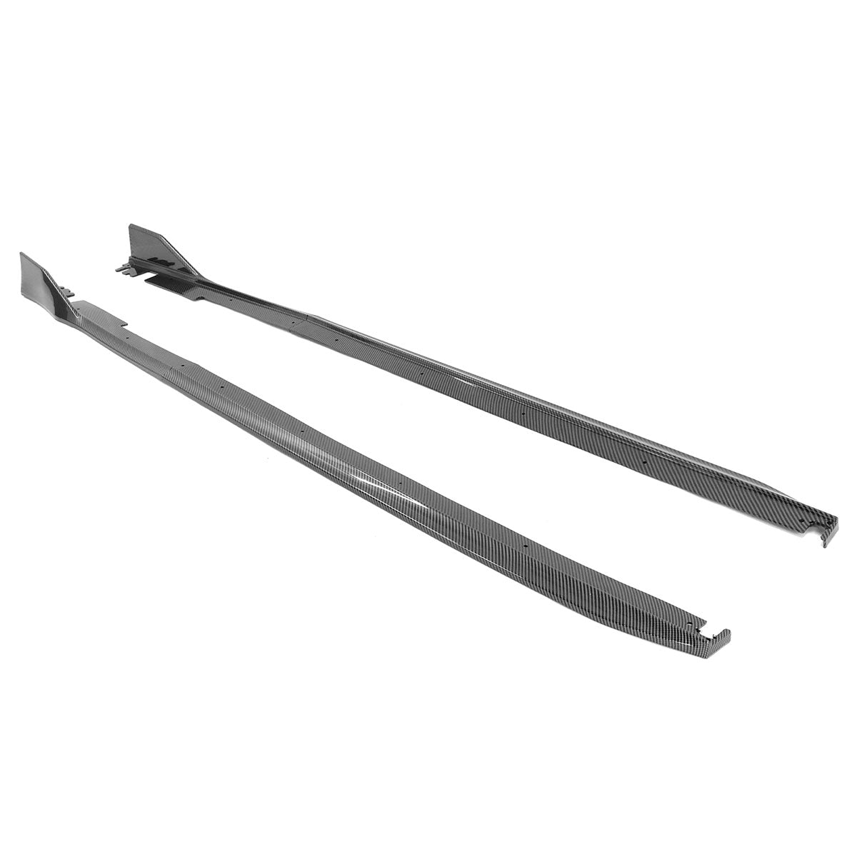 2022-2025 Honda Civic 11th Type R Side Skirts Rocker Panel Matte Black