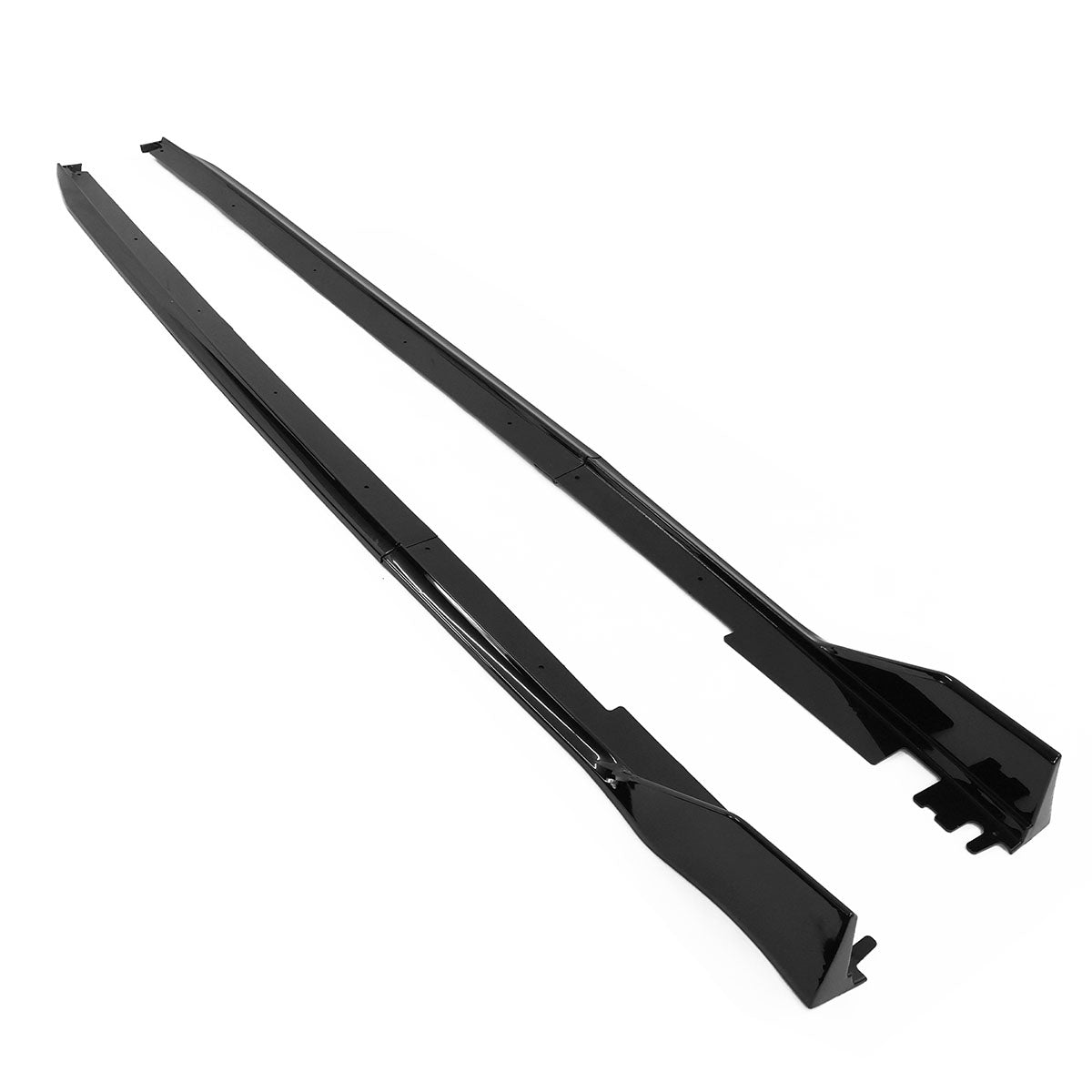 2022-2025 Honda Civic 11th Type R Side Skirts Rocker Panel Matte Black