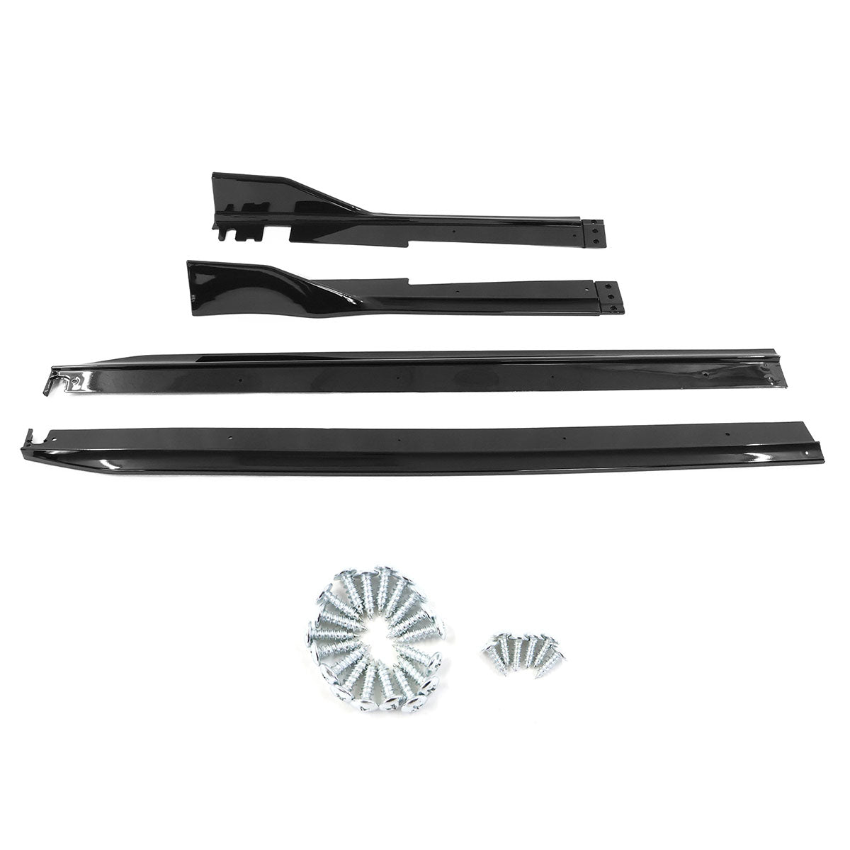 2022-2025 Honda Civic 11th Type R Side Skirts Rocker Panel Matte Black