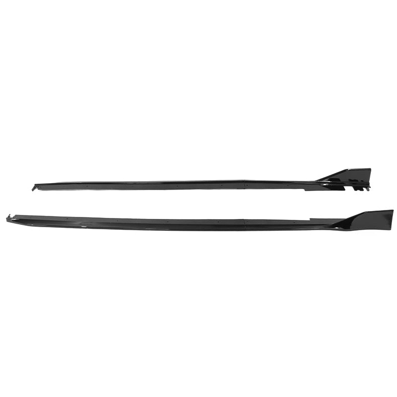 2022-2025 Honda Civic 11th Type R Side Skirts Rocker Panel Matte Black