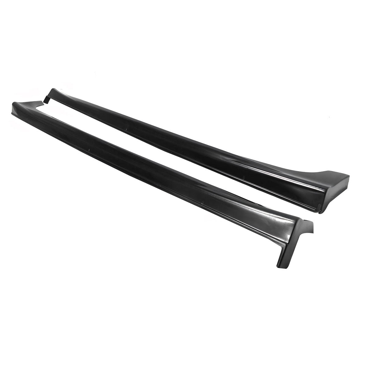2012-2015 Honda Civic Sedan Side Skirts Extention JDM Mug Style Black