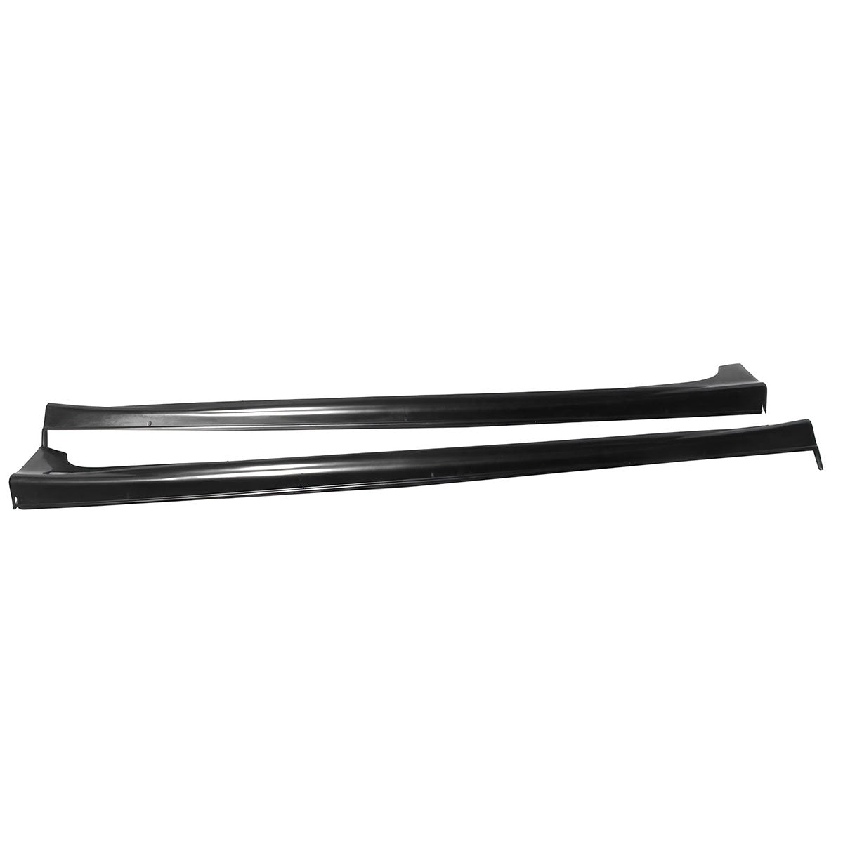 2012-2015 Honda Civic Sedan Side Skirts Extention JDM Mug Style Black