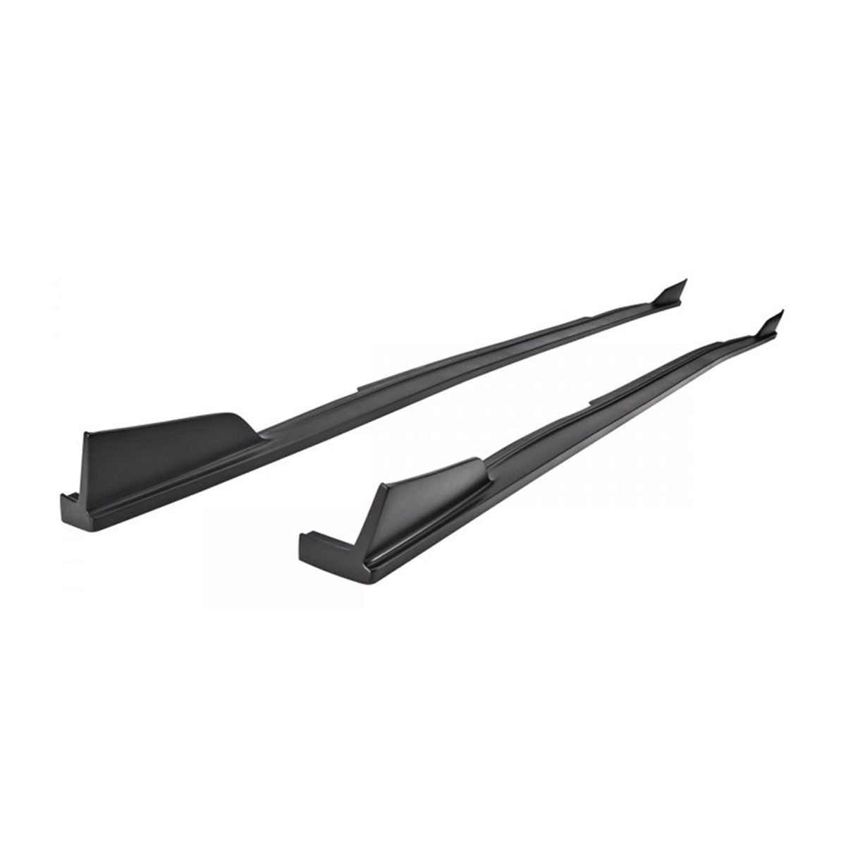 2014-2023 Infiniti Q50 ST Style Black Side Skirts Rocker Pannel PU