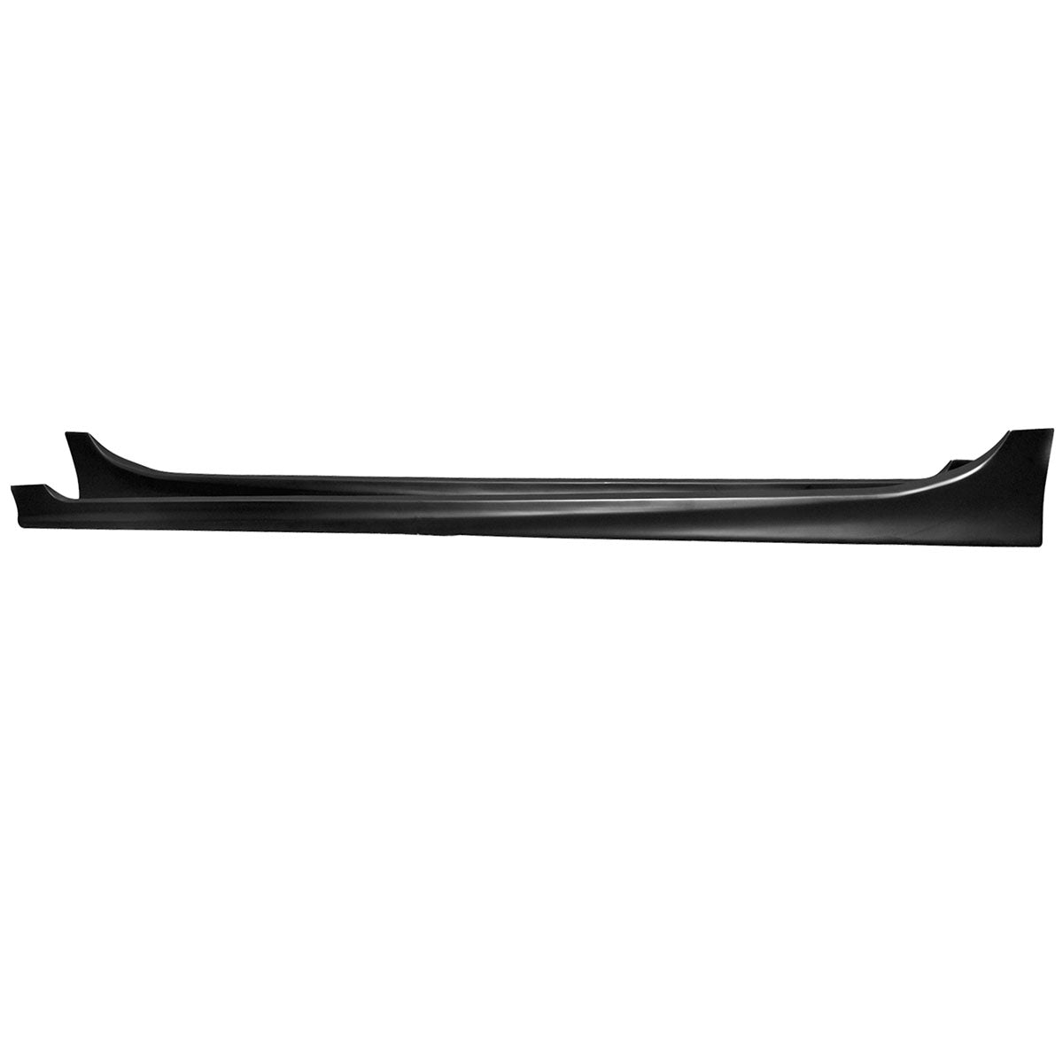 2013-2018 Lexus ES350 ES300 Unpainted Black Side Skirts Extensions PP