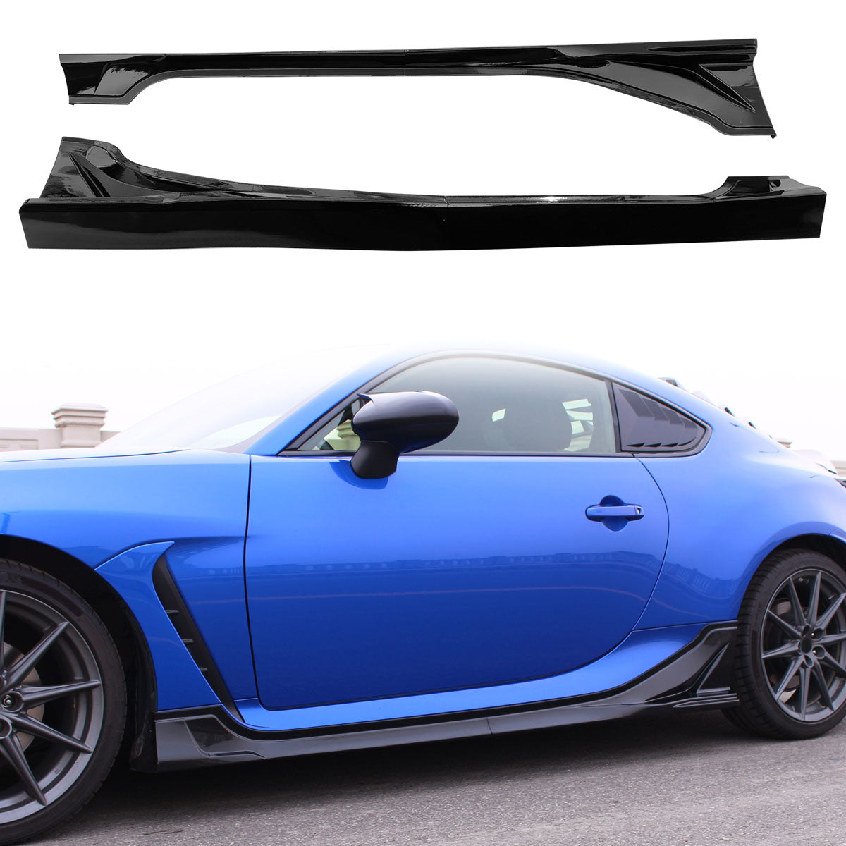 2022-2025 Subaru BRZ Toyota GR86 JDM 4PC Side Skirt
