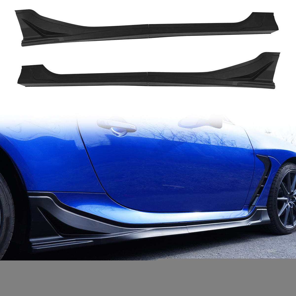 2022-2025 Subaru BRZ Toyota GR86 JDM 4PC Side Skirt
