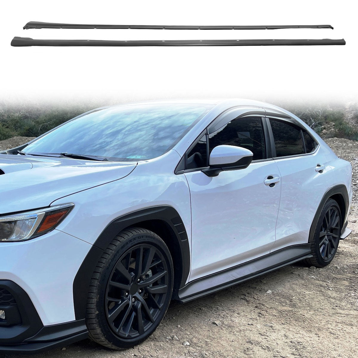 2022-2025 Subaru WRX Side Skirts STI Style Rocker Panel Unpainted PU