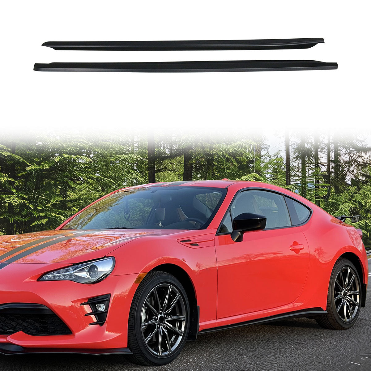 2013-20 Scion FRS Subaru BRZ Toyota  86 CS Style Side Skirts PP