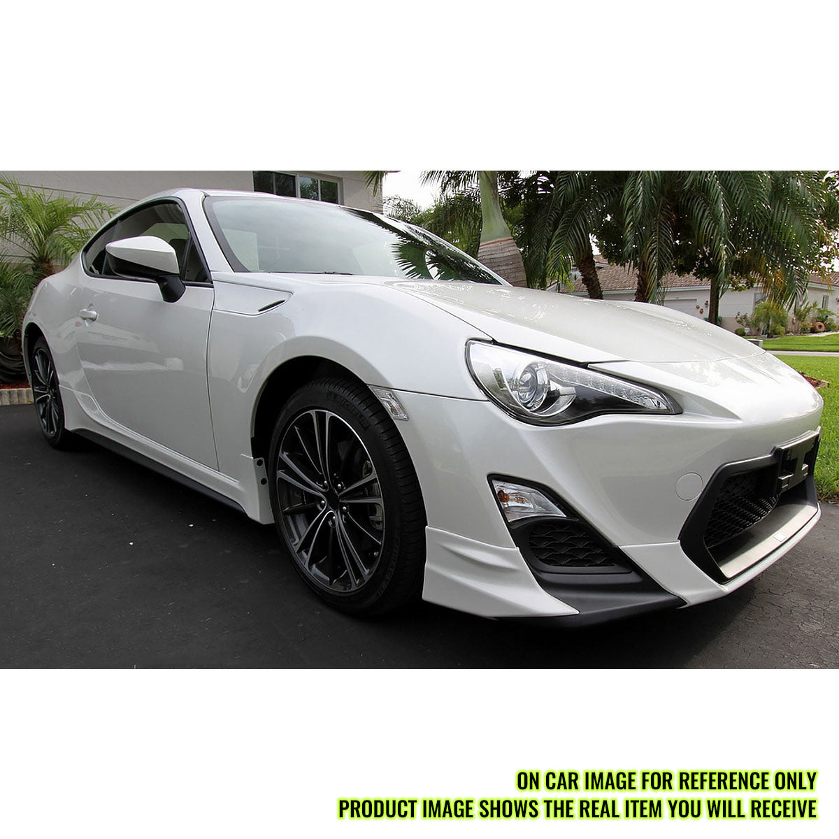 2013-2020 Scion FRS Subaru BRZ GT86 J Style Unpainted Side Skirts PU