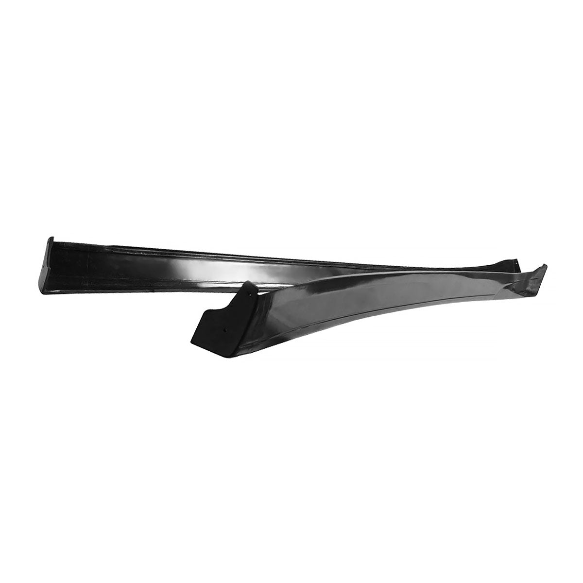 2002-2003 Toyota Camry VIP Style Unpainted Black Side Skirts PU Sedan