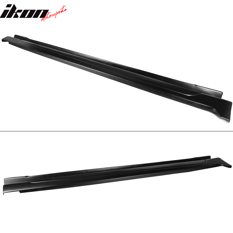 2018-2024 Toyota Camry Matte Black Side Skirt & CF Print Rocker Panel