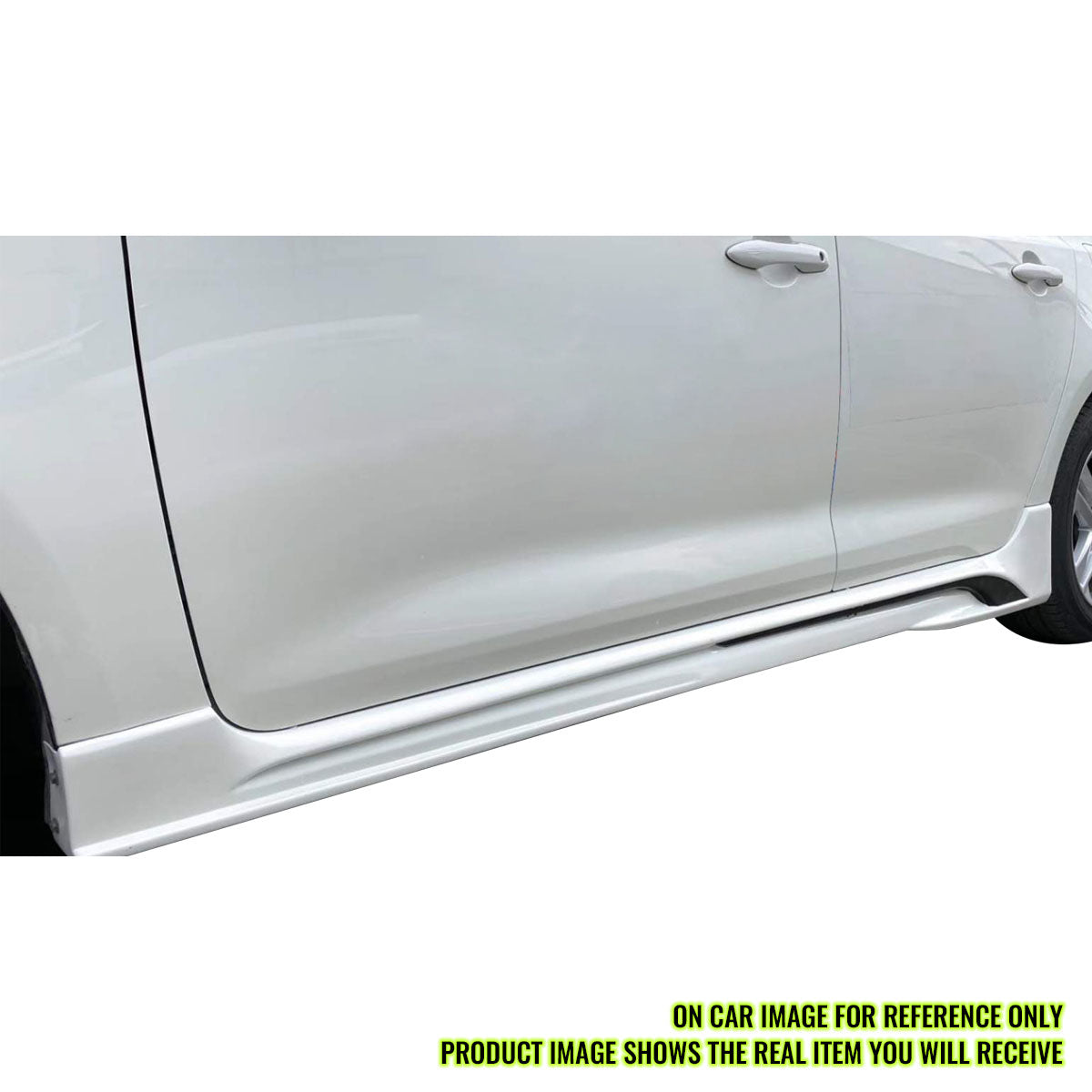 2020-2025 Toyota Corolla Sedan Matte Black Side Skirts Rocker Panel PP