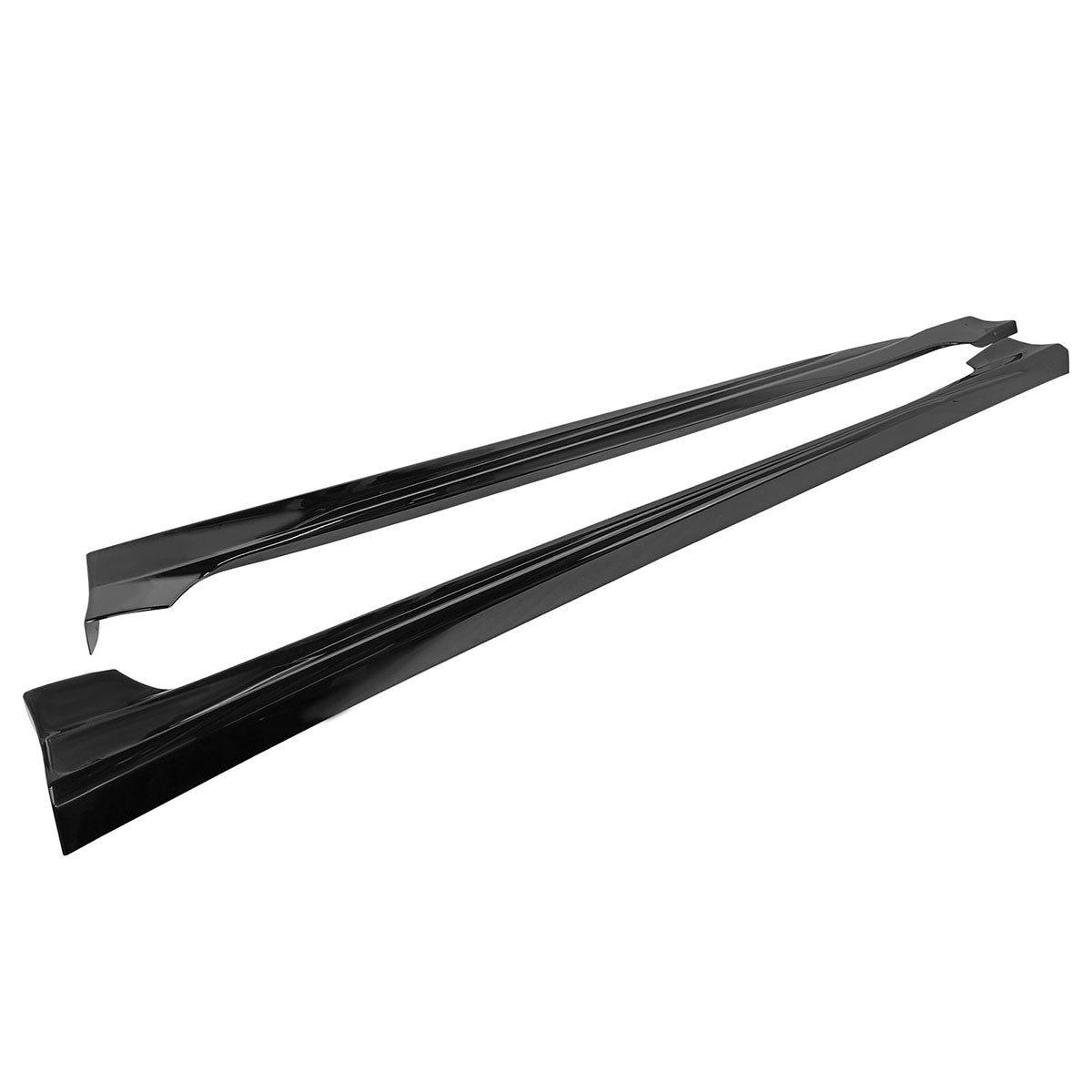 2019-2025 Toyota Corolla M Style Matte Black Side Skirts Rocker Pannel