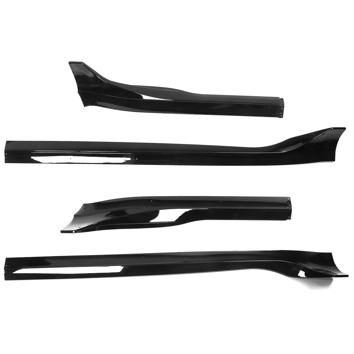 2017-2022 Tesla Model 3 IKON Style Side Skirts Rocker Panel ABS 4PC
