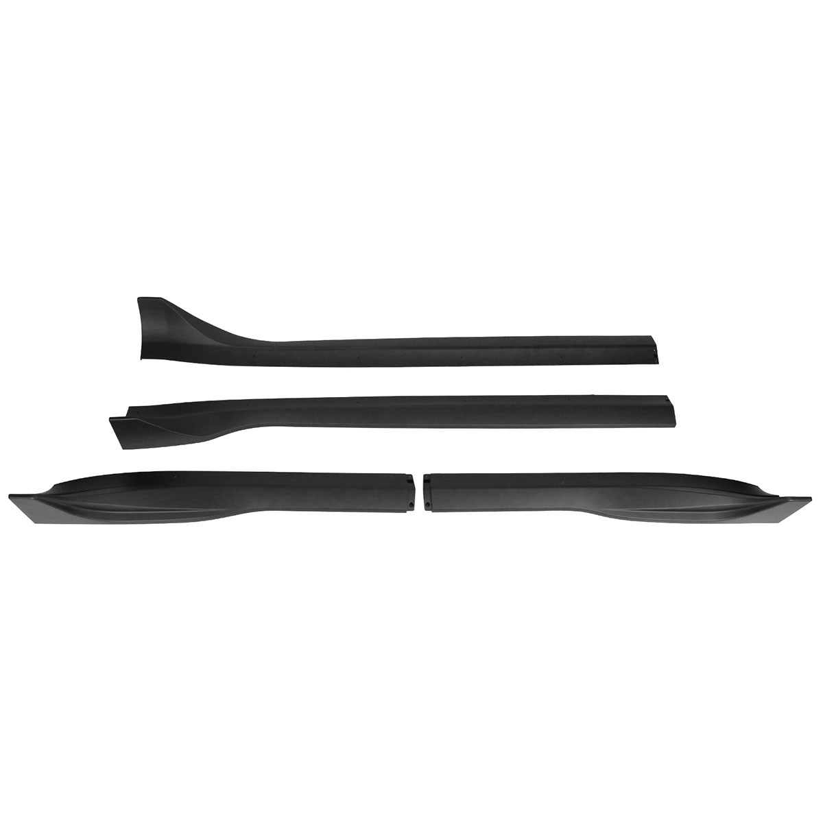 2017-2022 Tesla Model 3 IKON Style Side Skirts Rocker Panel ABS 4PC