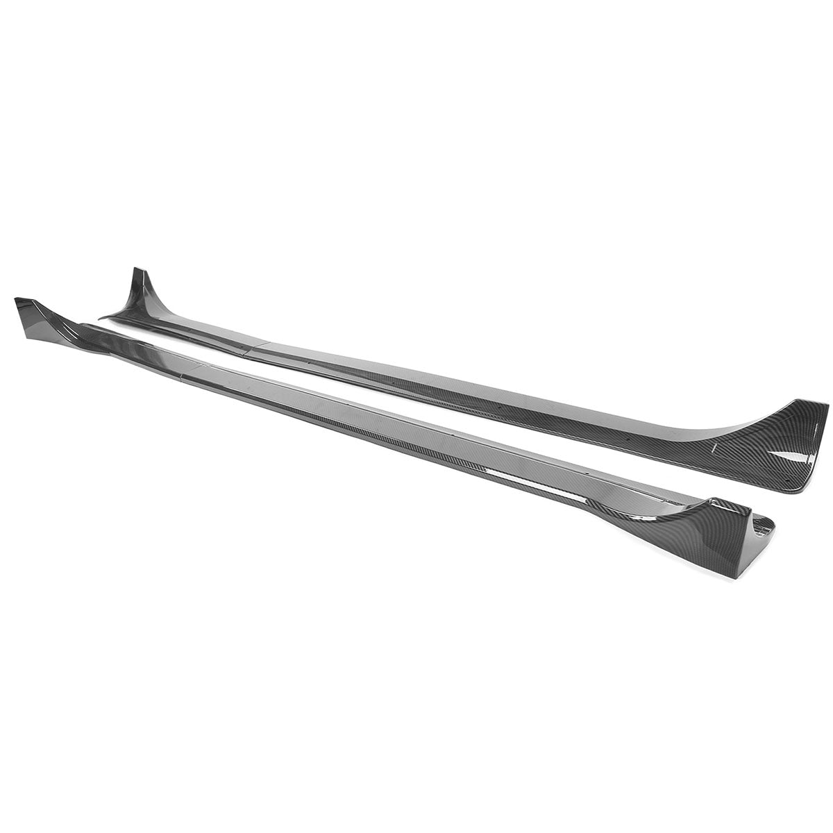Side Skirts for 2020-2024 Tesla Model Y ABS Plastic Rocker Panel