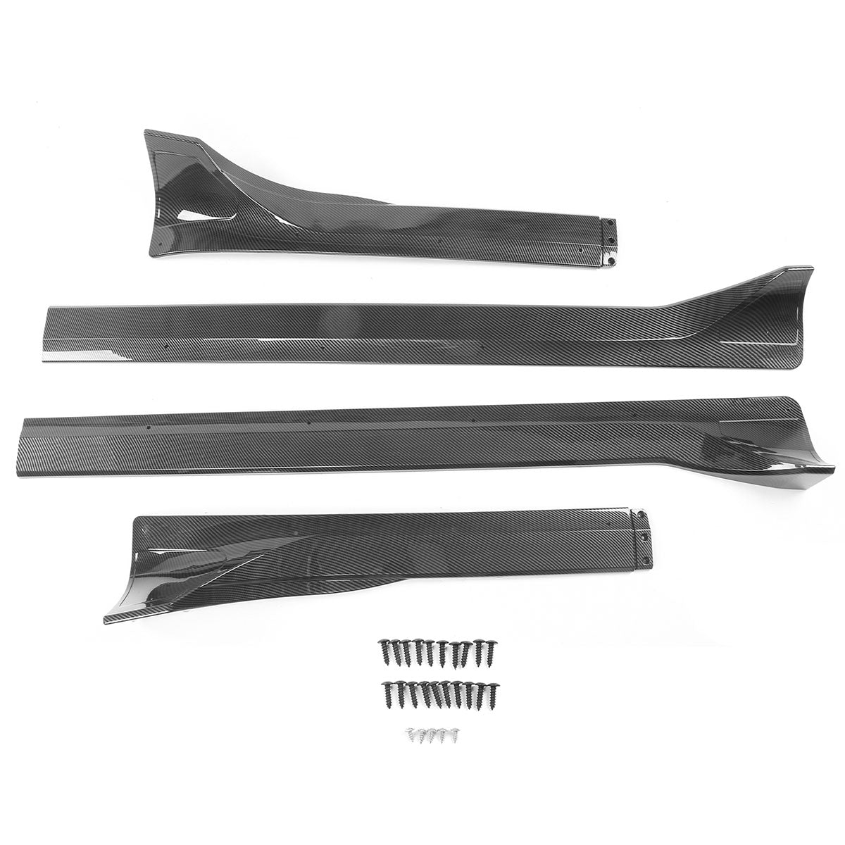 Side Skirts for 2020-2024 Tesla Model Y ABS Plastic Rocker Panel