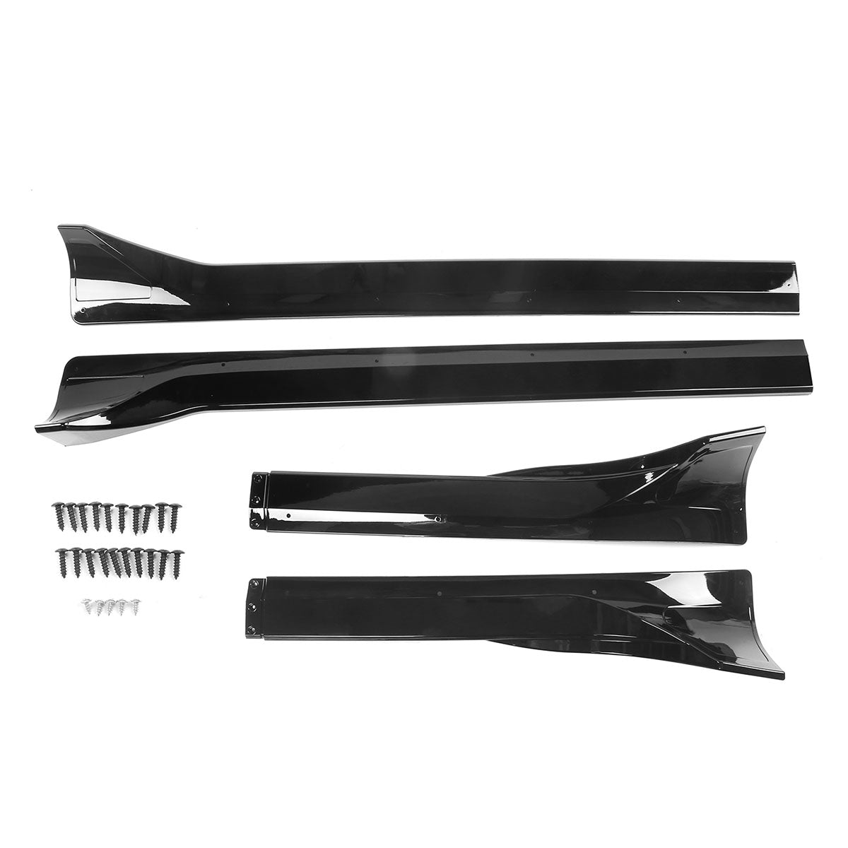Side Skirts for 2020-2024 Tesla Model Y ABS Plastic Rocker Panel