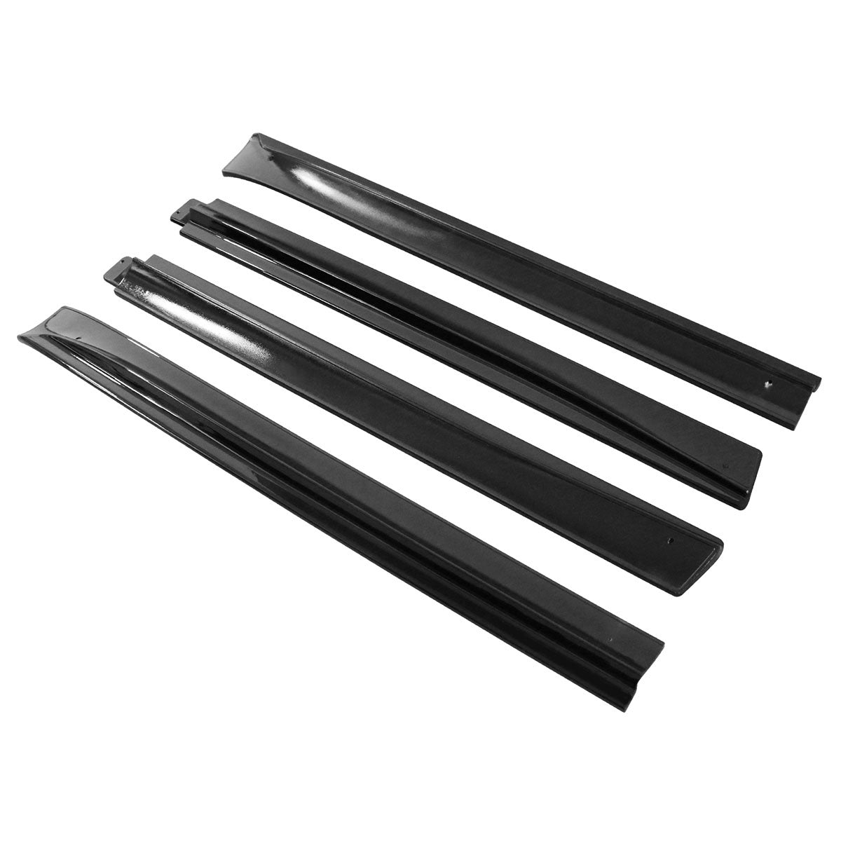 2020-2024 Tesla Model Y Gloss Black Side Skirts Rocker Panel Lip ABS