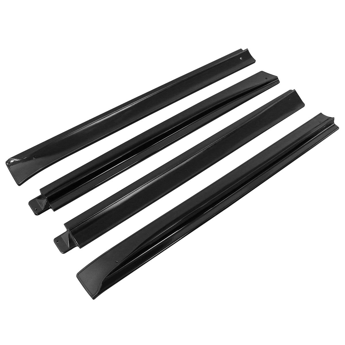 2020-2024 Tesla Model Y Gloss Black Side Skirts Rocker Panel Lip ABS