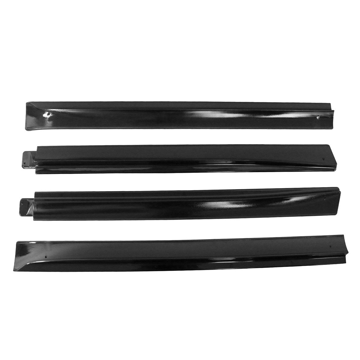 2020-2024 Tesla Model Y Gloss Black Side Skirts Rocker Panel Lip ABS