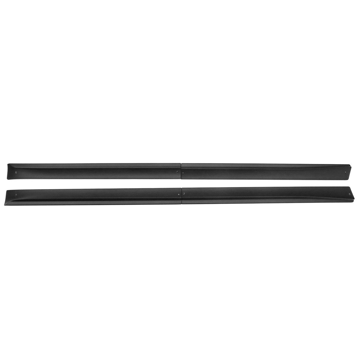 2020-2024 Tesla Model Y Matte Black Side Skirts Rocker Panel Lip ABS