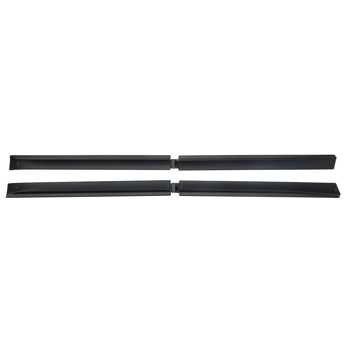 2020-2024 Tesla Model Y Matte Black Side Skirts Rocker Panel Lip ABS