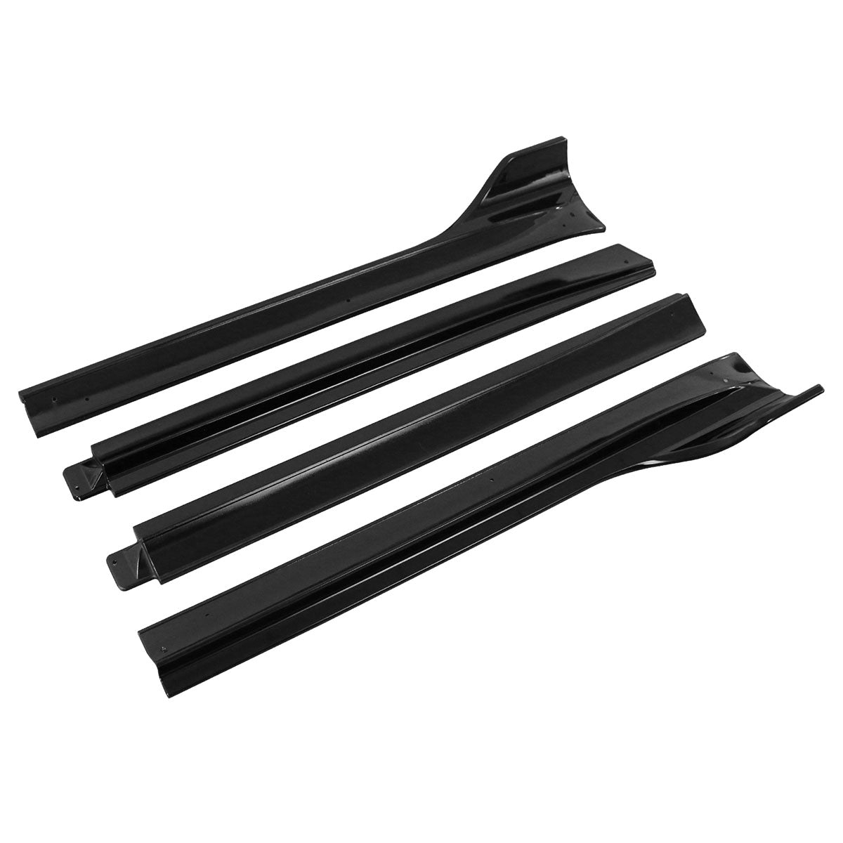 2020-2024 Tesla Model Y IKON V3 Style Gloss Black Side Skirts Lip ABS