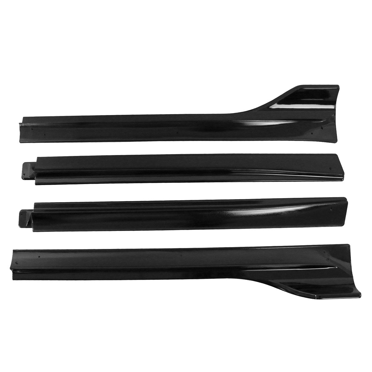 2020-2024 Tesla Model Y IKON V3 Style Gloss Black Side Skirts Lip ABS