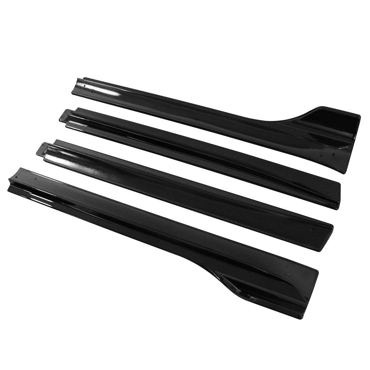 2020-2024 Tesla Model Y IKON V3 Style Gloss Black Side Skirts Lip ABS