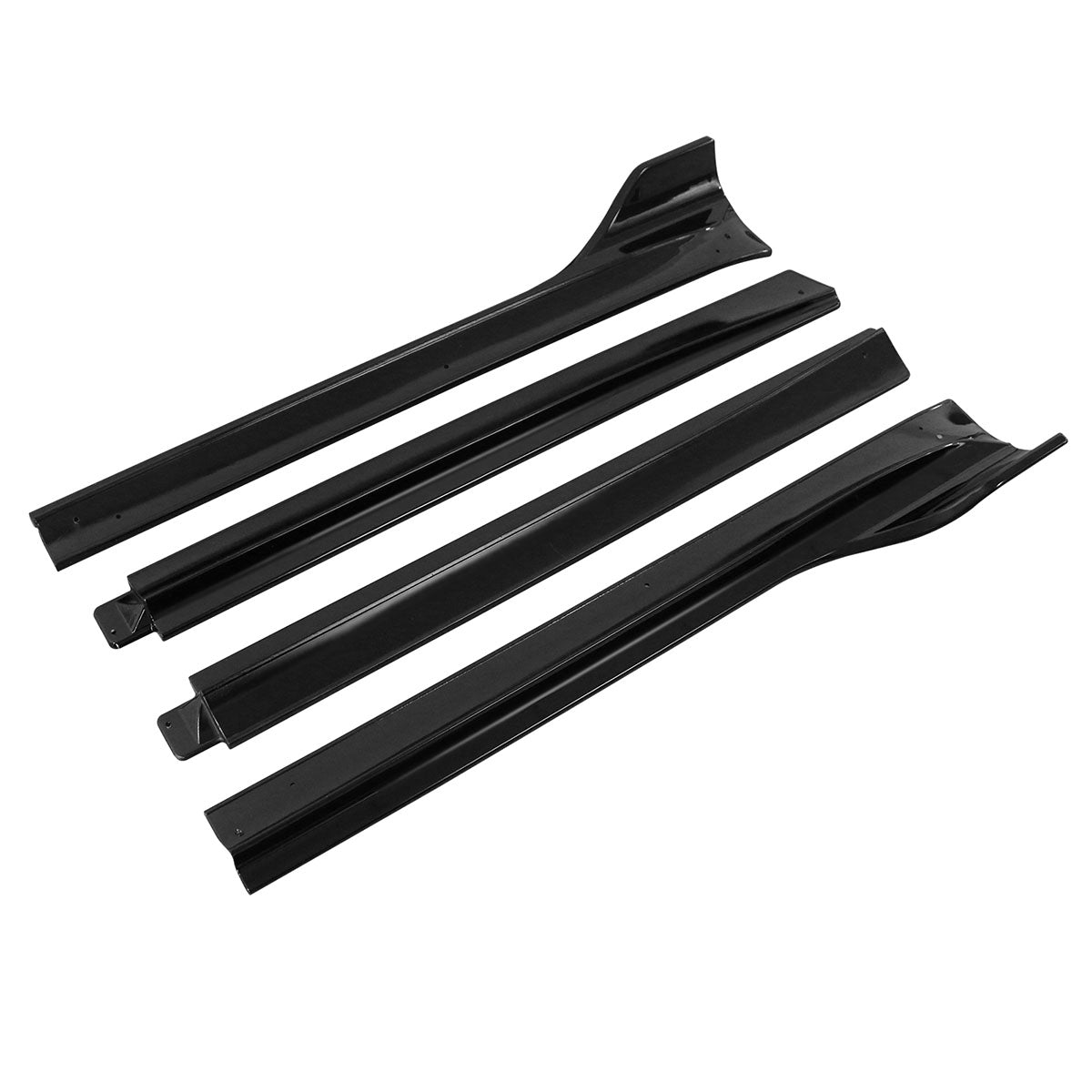 2020-2024 Tesla Model Y IKON V3 Style Matte Black Side Skirts Lip ABS