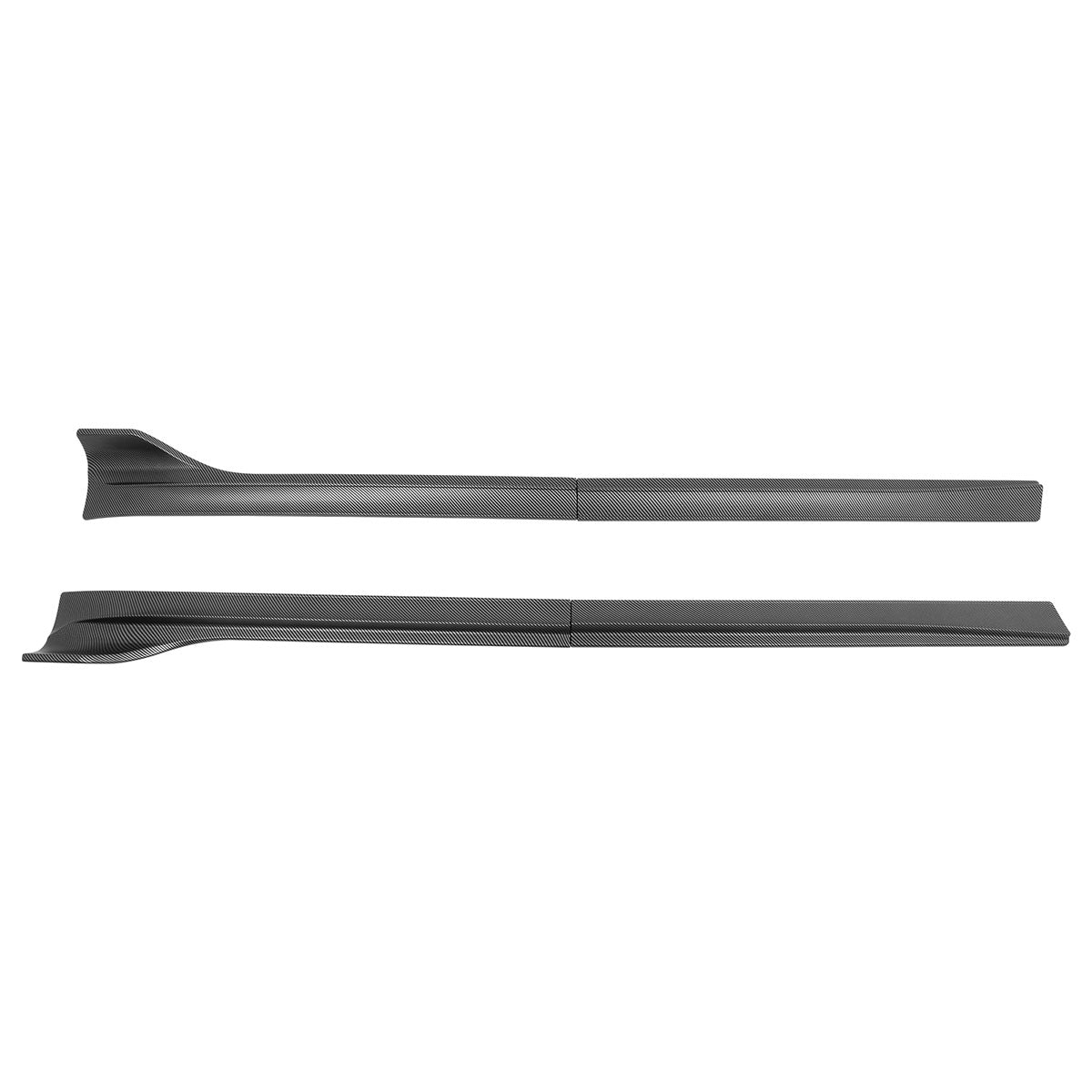 2020-2024 Tesla Model Y V3 Side Skirts Matte Carbon Fiber Print ABS