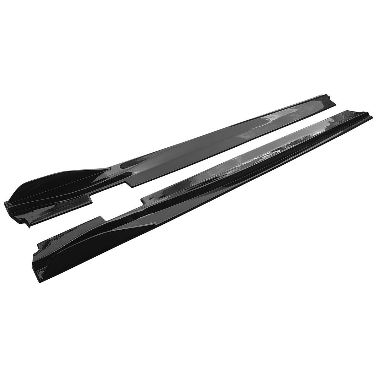 2022-2025 Toyota GR86 & Subaru BRZ IKON V2 Side Skirts Gloss Black ABS