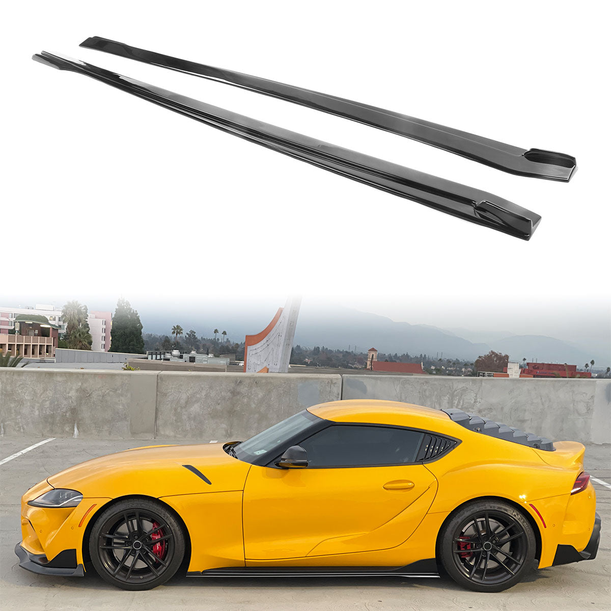 2020-2025 Toyota GR Supra A90 IKON Style Side Skirts PP