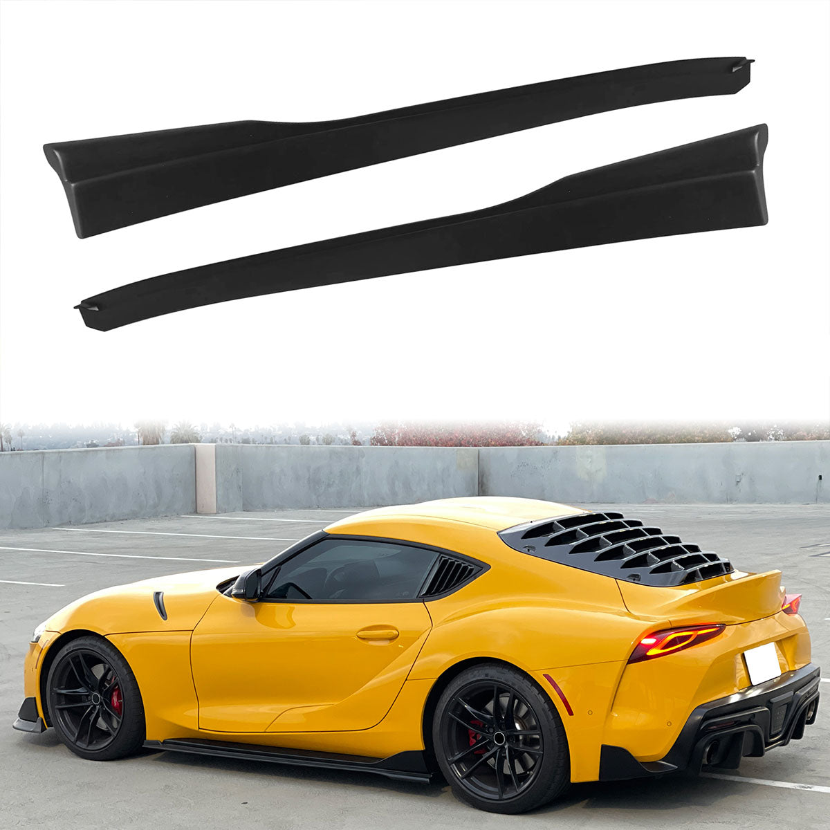 2020-2025 Toyota GR Supra A90 IKON Style Side Skirts PP
